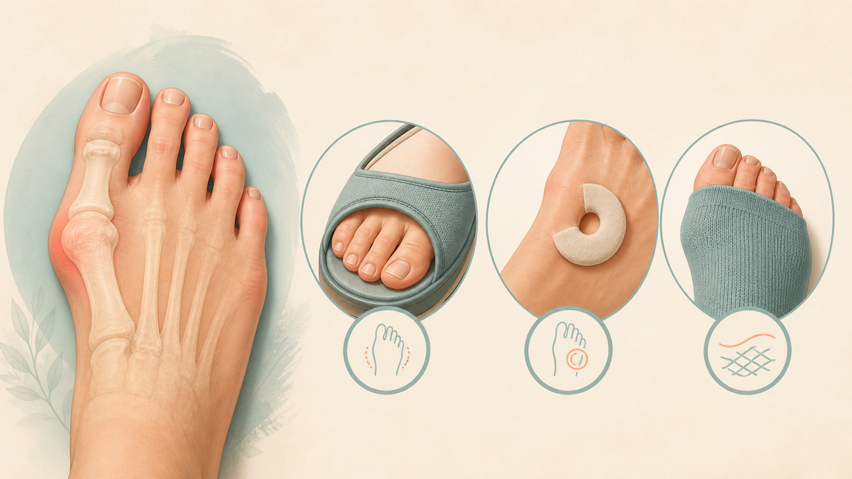 Practical pressure-management concepts using shoe space, cushioning and soft material