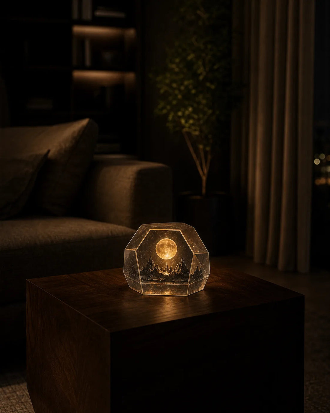 Moonlight Lamp in the Cosmic and Minimal collection