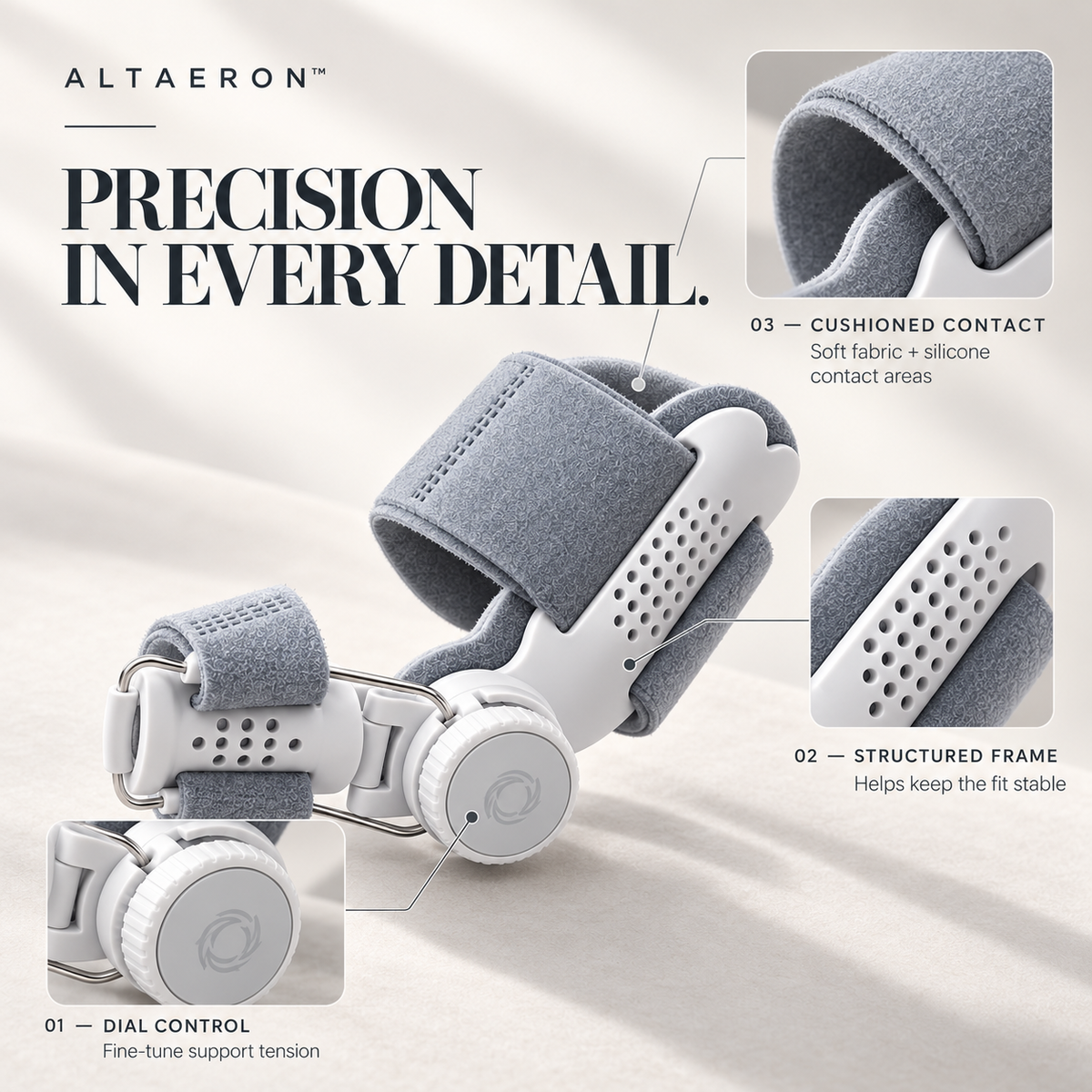 Altaeron™ Adjustable Bunion Corrector