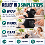 Altaeron™ AirRelief Foot & Ankle Massager