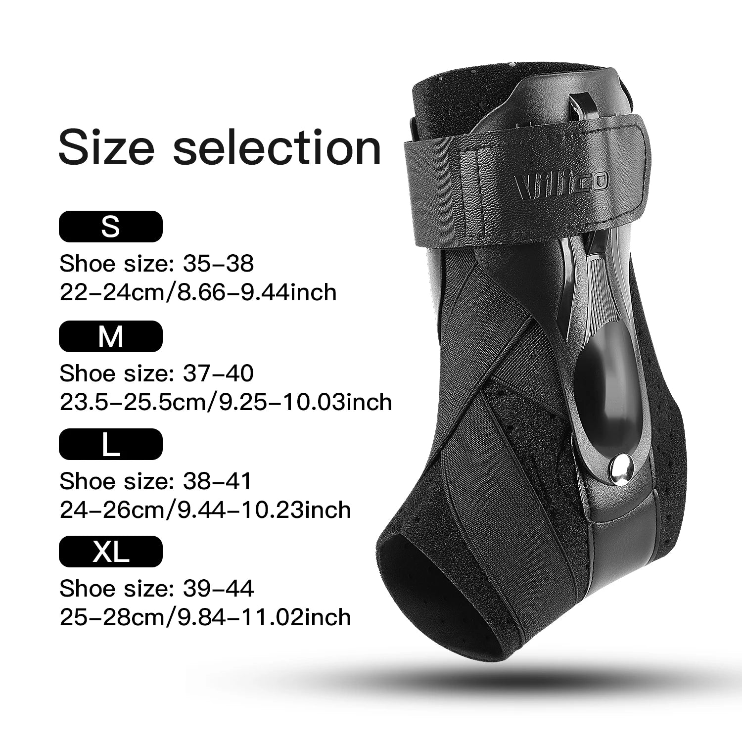 Ankle joint support with side stabilizer, suitable for male and female ankle joint splint stabilizer for restorative tendinitis