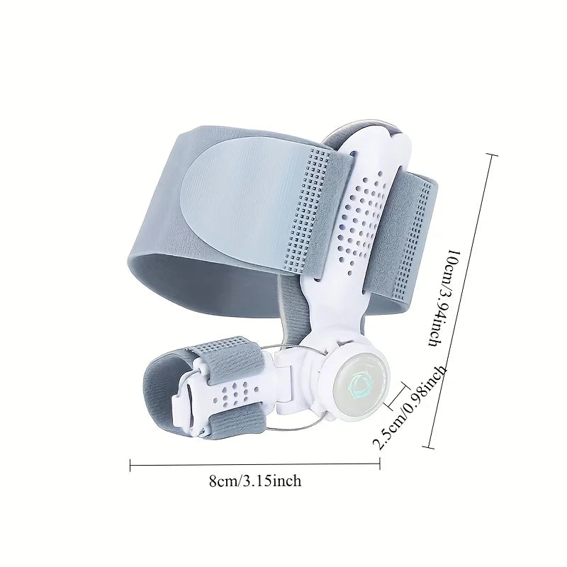 Adjustable Thumb Hallux Valgus Corrector and Toe Alignment Orthotic | Strong Support with Breathable Holes, Soft Cushioning